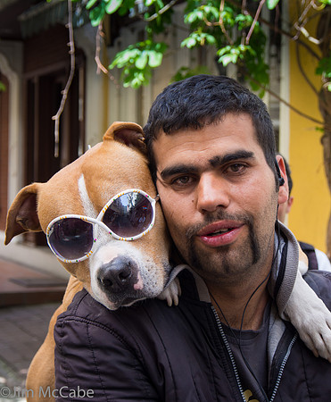 Man and Dog, Istanbul