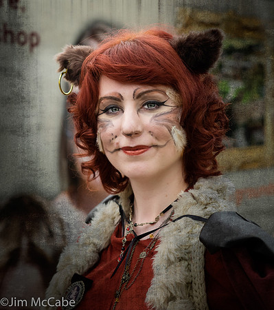 Steampunk Girl at Lincoln Asylum