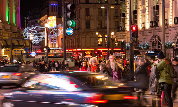 Piccadilly Circus at Night