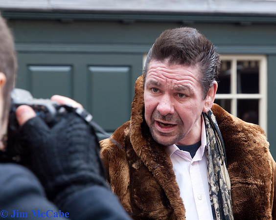 Man in Fur Jacket