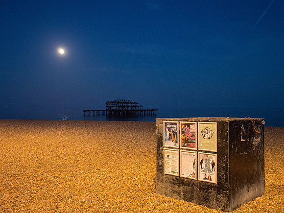 Brighton at night
