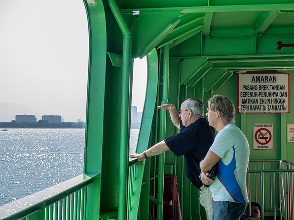 Georgetown Ferry - George and Brice