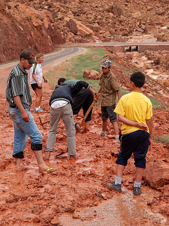 Avalanche on the Road