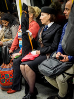 Lady on the Underground