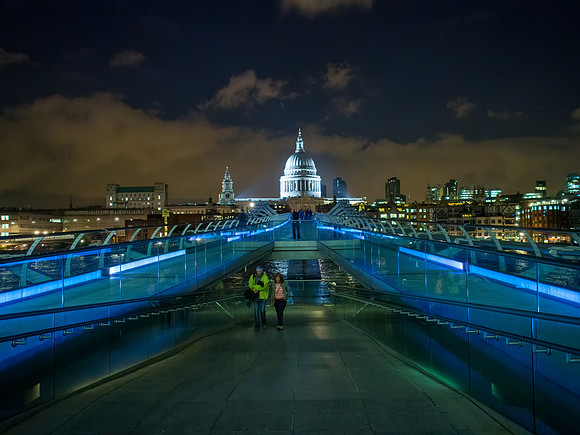 Millenium Bridge and St Paul's