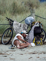Nelson - Resting on the Beach