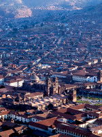 Cusco Cathedral from Sacsayhuaman